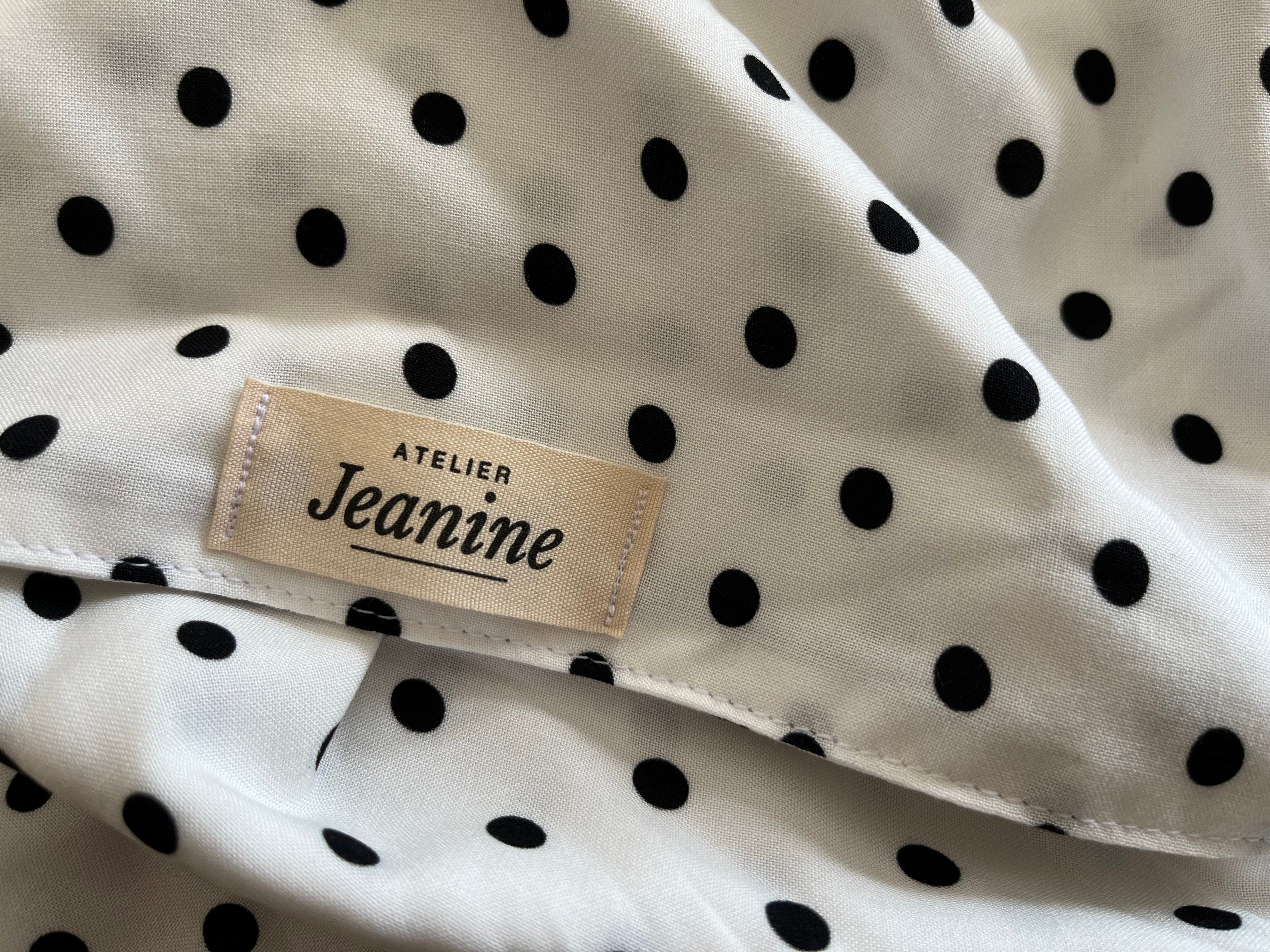 Bandana à pois blanc